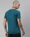Shop Men's Teal Green Typography T-shirt-Design