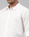 Shop Men's White Printed Slim Fit Shirt-Full