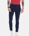 Shop Men Solid Casual Chino-Front