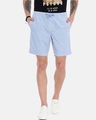 Shop Men Solid Casual Shorts-Front