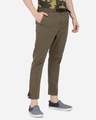 Shop Men Solid Casual Trousers-Full