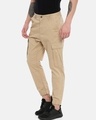 Shop Men Solid Casual Trousers-Design