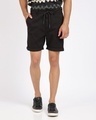 Shop Solid Shorts With Drawcord Fastening-Front