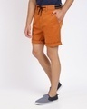 Shop Solid Shorts With Drawcord Fastening-Full