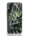 Shop Breathe Green OnePlus 7 Glass Mobile Cover-Front