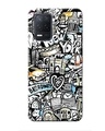 Shop Broadway Abstract Printed Designer Hard Cover For Realme Narzo 30 (Impact Resistant, Matte Finish)-Front
