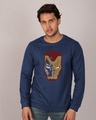 Shop Broken Stark Fleece Light Sweatshirt (AVEGL)-Front