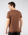 Shop Brown Half Sleeve T-Shirt-Design