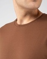 Shop Brown Half Sleeve T-Shirt