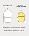 Shop Brown Rexine Compact Backpack-Design