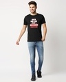 Shop Men's Black Brozone Mat Kar Typography T-shirt-Design