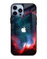 Shop Brush Art Premium Glass Case For Apple iPhone 13 Pro(Shock Proof, Scratch Resistant)-Front