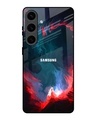 Shop Brush Art Premium Glass Case For Samsung Galaxy S24 5G(Shock Proof, Scratch Resistant)-Front