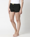 Shop Women's Black BTS Hand All Over Printed Boxers-Design