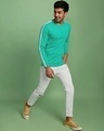Shop Bubble Gum Shoulder Stripe Full Sleeve T-Shirt-Full