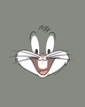 Shop Bugs Bunny Expression Half Sleeve T-Shirt (LTL)