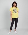 Shop Bugs Bunny moods Boyfriend T-Shirt (LTL) Pastel Yellow-Design