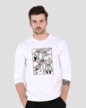 Shop Bugs Bunny moods Full Sleeve T-Shirt (LTL) White-Front