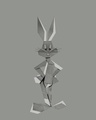 Shop Bugs Bunny Origami Half Sleeve T-Shirt (LTL)-Full