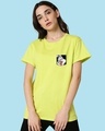 Shop Bugs On A Pocket Boyfriend T-Shirt Neo Mint (LTL)-Front