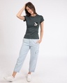 Shop Bugs On A Pocket Half Sleeve Printed T-Shirt Nimbus Grey (LTL) -Full