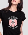 Shop Bugs Upside Down Half Sleeve Women's T-shirt (LTL)-Front