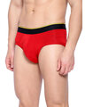 Shop Ski Patrol Red Micro Modal Men's Brief-Design