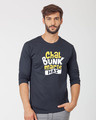 Shop Bunk Marte Hai Full Sleeve T-Shirt-Front