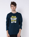 Shop Bunk Marte Hai Full Sleeve T-Shirt-Front