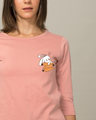 Shop Bunny Carrot Nap Round Neck 3/4th Sleeve T-Shirt-Front
