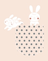 Shop Women's Pink Bunny Rabbit Pocket Printed T-shirt