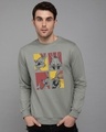 Shop Bunny Window Fleece Light Sweatshirt (LTL)-Front