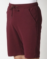 Shop Burgundy Casual Shorts
