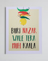 Shop Buri Nazar Board  Rectangular Graphic Board -18"x14" Multicolor-Front