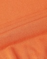 Shop Men's Burnt Orange Shoulder Panel Flat Knit Printed Sweater