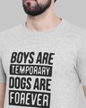Shop Boys Are Temporary Printed T-Shirt