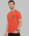 Shop Dragon Pocket Printed T-Shirt-Design