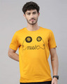 Shop Music Printed T-Shirt-Front