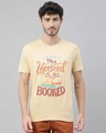 Shop My Weekend Is Booked Printed T-Shirt-Front