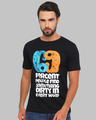 Shop Naughty 69 Printed T-Shirt-Front