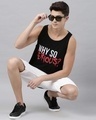 Shop Why So Serious Black Vest-Full
