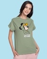 Shop Busy Doin Nothing Boyfriend T-Shirt (DL)-Front