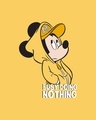 Shop Busy Doin Nothing Full Sleeve T-Shirt (DL) Summer Yellow-Full