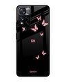 Shop Butterfly Printed Premium Glass Cover For Mi 11i (Impact Resistant, Matte Finish)-Front
