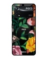 Shop Butterfly Printed Premium Glass Cover for Poco X4 Pro 5G (Shock Proof, Scratch Resistant)-Front