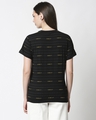 Shop BWKF Cross Plain Boyfriend All Over Printed T-Shirt-Full