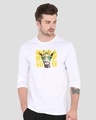Shop BWKF Giraffe Full Sleeve T-Shirt-Front
