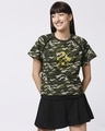 Shop BWKF ! Women's Raglan Boyfriend T-Shirt-Front