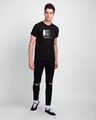 Shop Ca Shadow Half Sleeve T-Shirt (AVL) Black-Design