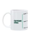 Shop Caffeine Level Coffee Mug 320 - ml-Front